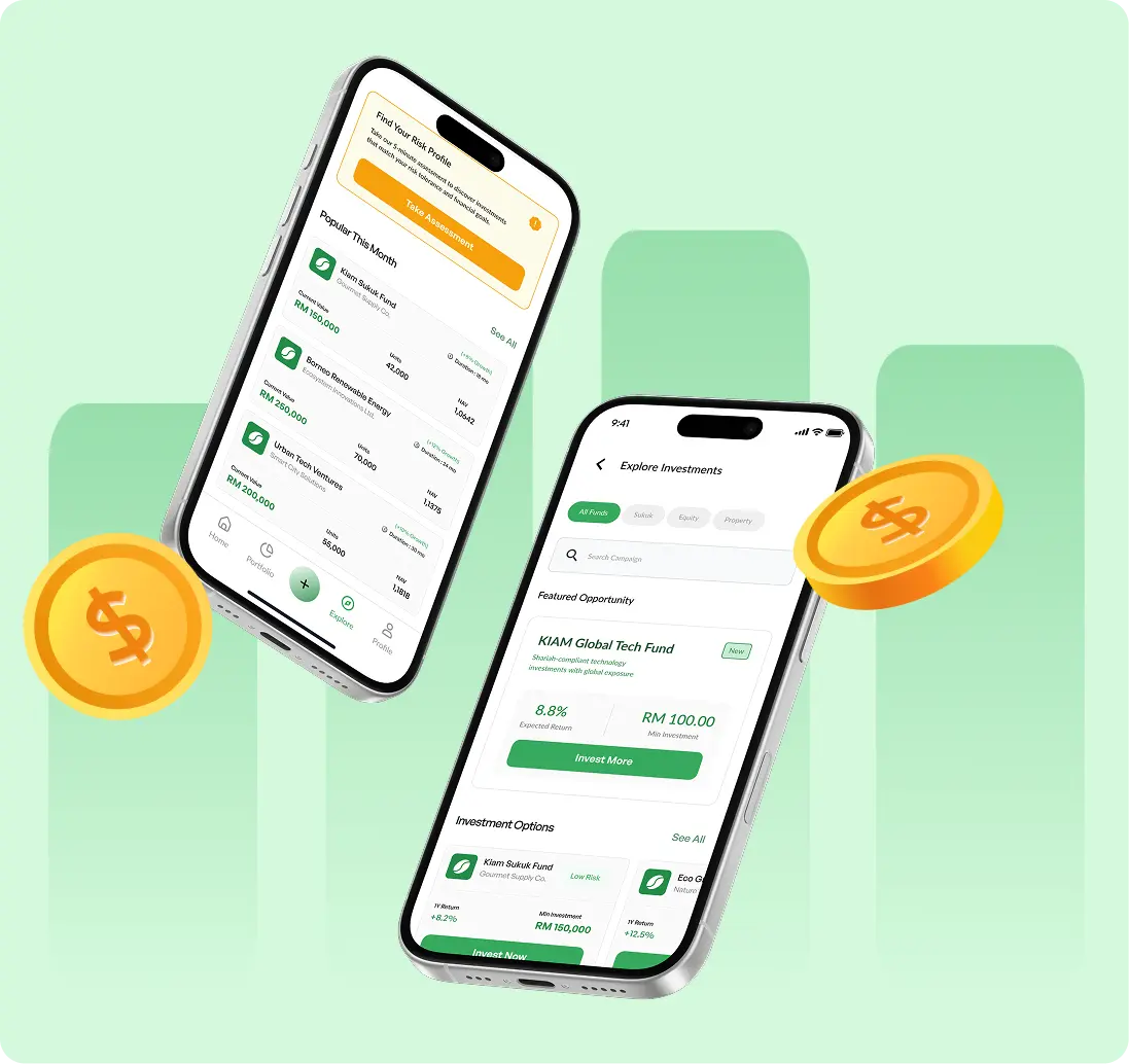 Control your investments digitally